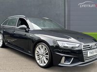 Used Audi A4 S-Line 245 HP (180 kW) 2019 Black Estate