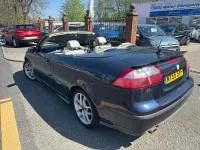 Begagnad Saab 9-3 Cabriolet Aero 2006 Blå Cab