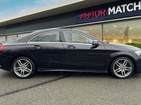 Used Mercedes CLA180 AMG line 2019 Black Sedan