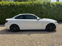 Used BMW 218 Sport Line 2015 White Coupe