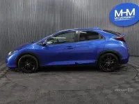 Used Honda Civic Sport 120 HP (88 kW) 2015 Blue Hatchback