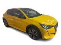 Used Peugeot e-208 GT 100 kW (136 HP) 2021 Yellow Hatchback