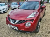Used Nissan Juke Tekna 110 HP (80 kW) 2016 Red SUV