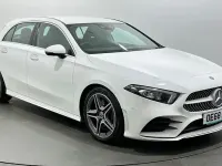 Used Mercedes A250 AMG Line Premium 224 HP (164 kW) 2019 White Hatchback