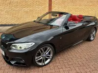 Used BMW 220 M Sport 2015 Black Cabriolet