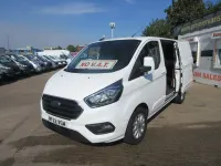 Used Ford Transit Custom Limited 130 HP (95 kW) 2022 White Van