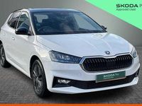 Used Skoda Fabia Colour Edition 59 HP (43 kW) 2022 Candy white black magic pearl effect Hatchback