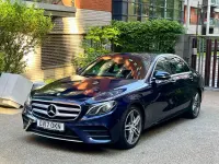 Used Mercedes E220 AMG line 2017 Blue Sedan