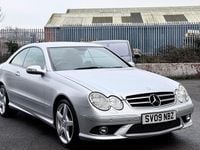 Used Mercedes CLK220 2009 Silver Coupe