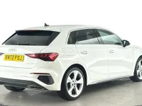 Used Audi A3 Sportback S-Line 110 HP (80 kW) 2022 White Hatchback