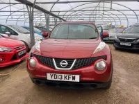 Used Nissan Juke Visia 94 HP (69 kW) 2013 Red SUV