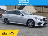 Usado Mercedes E250 AMG line 204 HP (150 kW) 2015 Prateado Carrinha