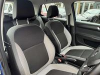 Used Skoda Fabia SE 110 HP (80 kW) 2015 Blue Hatchback