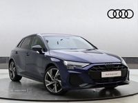 New Audi A3 Black Edition 2025 Blue Hatchback