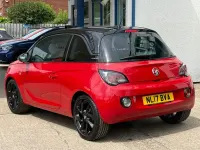 Used Vauxhall Adam S 70 HP (51 kW) 2017 Red Hatchback