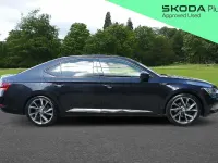 Used Skoda Superb SportLine 187 HP (137 kW) 2018 Black Hatchback