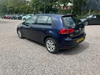 Used VW Golf VII SE 105 HP (77 kW) 2013 Blue Hatchback