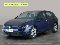 Used VW Golf VII Life 150 HP (110 kW) 2021 Blue Hatchback