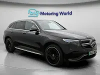 Used Mercedes EQC400 AMG line 300 kW (408 HP) 2022 Black SUV