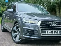 Used Audi Q7 S-Line 218 HP (160 kW) 2016 Grey SUV