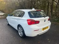Used BMW 118 Sport Line 136 HP (100 kW) 2018 White Hatchback