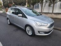 Used Ford Grand C-Max Titanium 125 HP (91 kW) 2016 Silver MPV