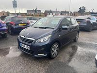 Used Peugeot 108 Active 68 HP (50 kW) 2014 Blue Hatchback