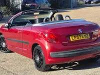 Used Peugeot 207 GT 2008 Red Cabriolet