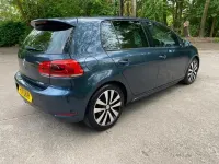 Used VW Golf VI GTD 170 HP (125 kW) 2011 Blue Hatchback