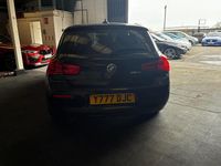 Used BMW 116 Sport Line 116 HP (85 kW) 2018 Black Hatchback