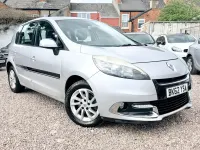 Used Renault Scénic III Dynamique 110 HP (80 kW) 2013 Silver MPV