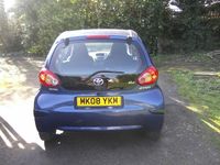 Used Toyota Aygo 67 HP (49 kW) 2008 Blue Hatchback