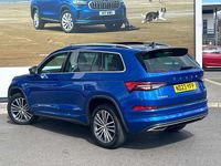 Used Skoda Kodiaq LAURIN & KLEMENT 150 HP (110 kW) 2023 Race blue metallic SUV