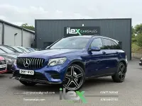 Used Mercedes GLC220 AMG line 2017 Blue SUV