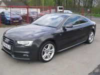 Usado Audi A5 S-Line 177 HP (130 kW) 2014 Cinzento Coupé