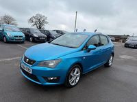 Begagnad Seat Ibiza FR 105 HK (77 kW) 2014 Blå Halvkombi