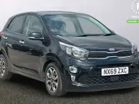 Used Kia Picanto 84 HP (61 kW) 2019 Black Hatchback