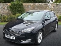 Used Ford Focus Titanium 150 HP (110 kW) 2017 Black Hatchback
