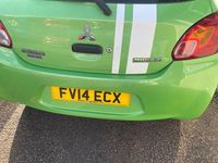 Used Mitsubishi Mirage 71 HP (52 kW) 2014 Green Hatchback