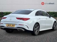 Used Mercedes CLA200 AMG line 163 HP (119 kW) 2020 White Coupe