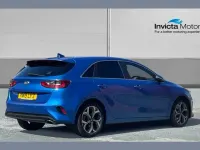 Used Kia Ceed 138 HP (101 kW) 2019 Blue Hatchback