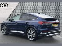 Used Audi Q4 Sportback e-tron Comfort 150 kW (204 HP) 2021 Blue SUV