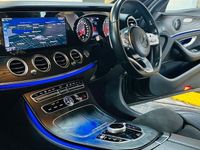 Used Mercedes E200 AMG line 184 HP (135 kW) 2019 Black Estate