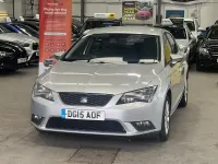 Used Seat Leon SE 125 HP (91 kW) 2015 Silver Hatchback