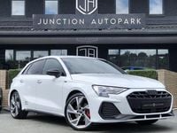 Used Audi A3 Black Edition 150 HP (110 kW) 2024 White Hatchback