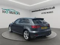 Used Audi A3 S-Line 190 HP (139 kW) 2016 Grey Hatchback
