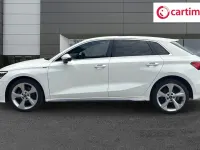 Used Audi A3 Sportback S-Line 150 HP (110 kW) 2021 White Hatchback