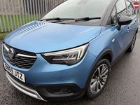 Used Vauxhall Crossland X Elite 83 HP (61 kW) 2019 Blue SUV