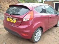 Used Ford Fiesta Titanium 2013 Red Hatchback