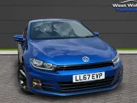 Used VW Scirocco GT 125 HP (91 kW) 2017 Blue Coupe